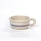 Martinez Pottery Heritage Blue Stripe Stoneware Small Chili Bowl